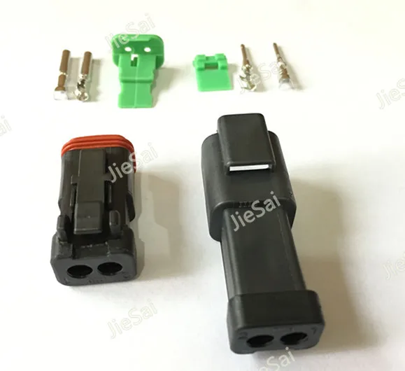 Auto DT 2 Pin Deutsch DT04-2P-E005 DT06-2S-EP06 Waterproof Female Male Automotive Connector Auto Plug For Mazda