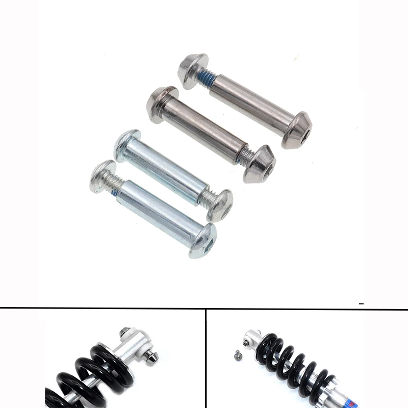 M8x28mm/29mm M6x10mm/12mm 304 Hexagon Socket Lock Screw Rrivet for Electric Scooter Off-road Motorcycle Bicycle Rear Suspension