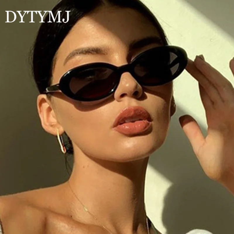 DYTYMJ Vintage Round Sunglasses Women Luxury Brand Designer Sunglasses Women 2022 High Quality Oval Glasses Gafas De Sol Hombre