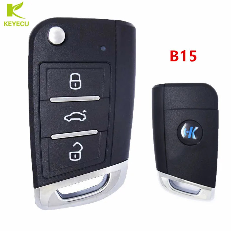 

KEYDIY New Universal Remote 3 Buttons B15 Control MQB style For KD900/KD900+/URG200/KD-X2