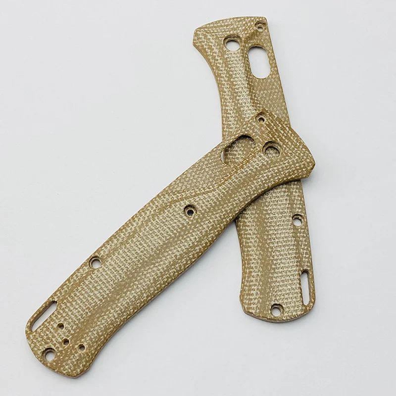 1 paio di materiale Micarta coltello pieghevole bilance manico patch per piroga da banco 535 coltelli fai da te manopole accessori gambo