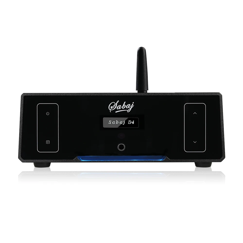 Sabaj D4 HIFI DAC portatile e amplificatore per cuffie DSD512 PCM768 BT4.2 versione supporto Bluetooth ingresso ottico coassiale USB