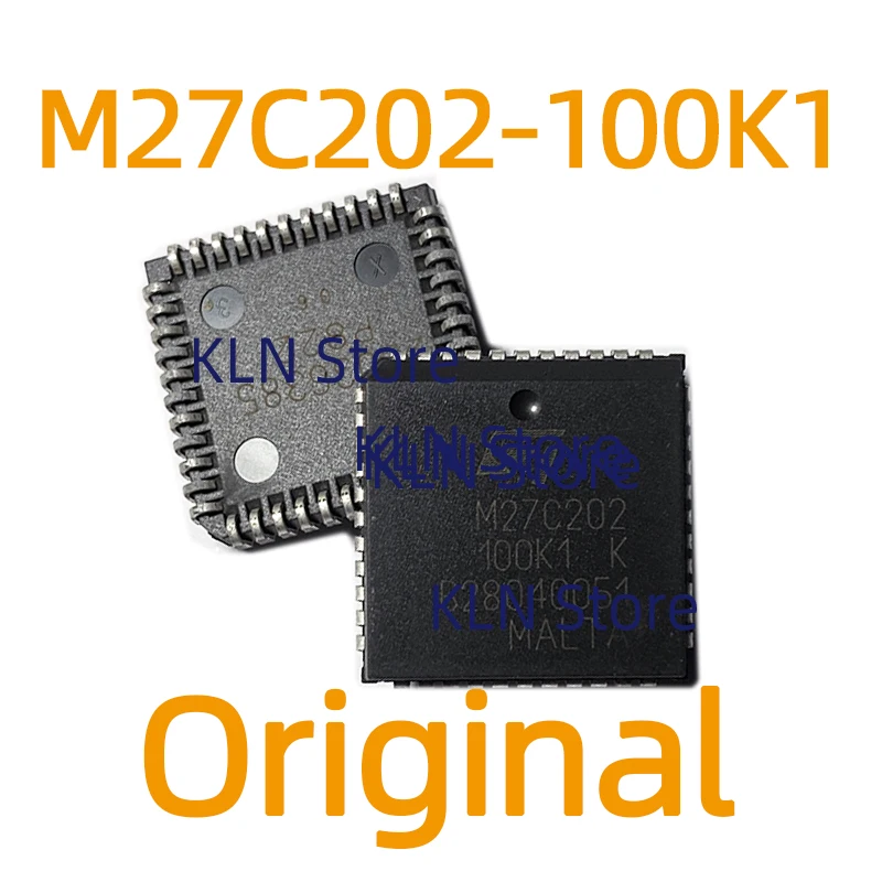 1pcs M27C202-100K1 HCTL-1101-PLC EELXT907C E2 Z0853606VSC AT89LV51-12JC P89C638MBA PLCC44 original