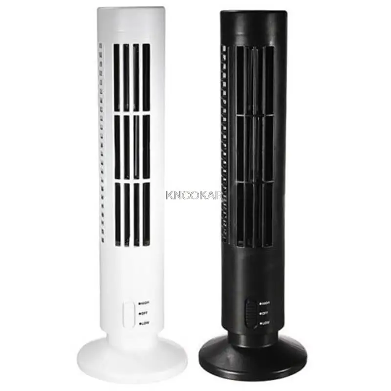 

Mini Portable usb fan USB cooling fan Mini Durable Bladeless No Leaf Air Conditioner Cooling Cool home Office Desk Tower Fan