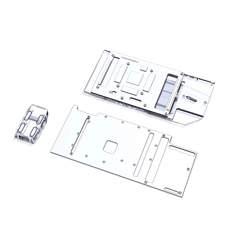 Bykski Full Tản Nhiệt Nước Bộ MSI Geforce RTX 3090/3080/3080Ti Chơi Game/SUPRIM X Bộ Ba ốc Card Video, n-MS3090TRIO-TC-V2