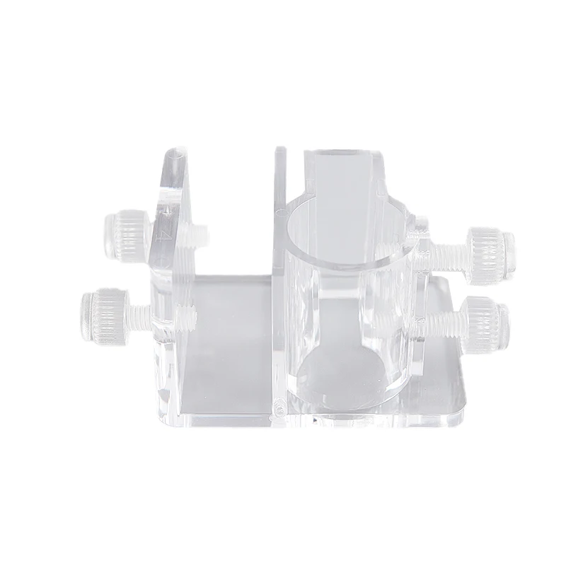 Aquarium ไหลออกผู้ถือหลอดอะคริลิค Mount Aquarium ยึดท่อ Clamp ปลั๊กและเต้าเสียบท่อยึดกรอบ