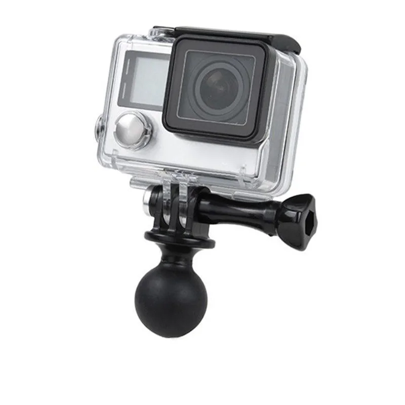 Adaptor Dasar Kepala Bola Tripod Dudukan RAM Portabel Plastik ABS untuk Aksesori Kamera Aksi GoPro Hero 5 4 3 + 3 2