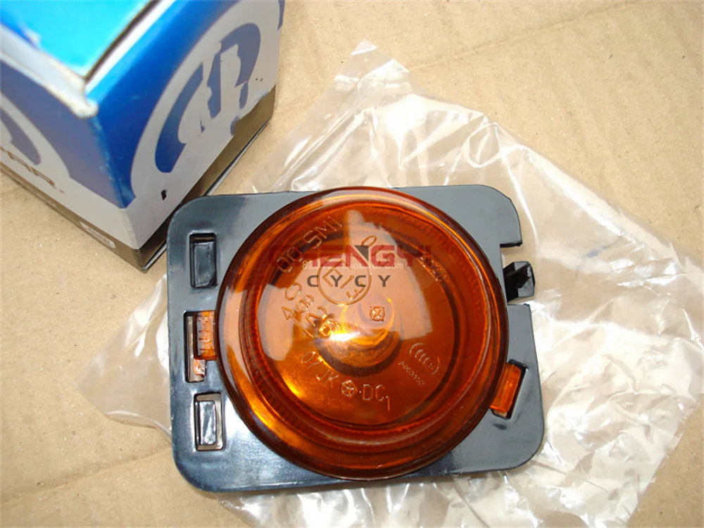 1 Piece Free Bulbs Side Front Fender lamp Turn Signal Light for Wrangler-JK 2007-2015 Halogen Marker Side Lamp Clearance Lights
