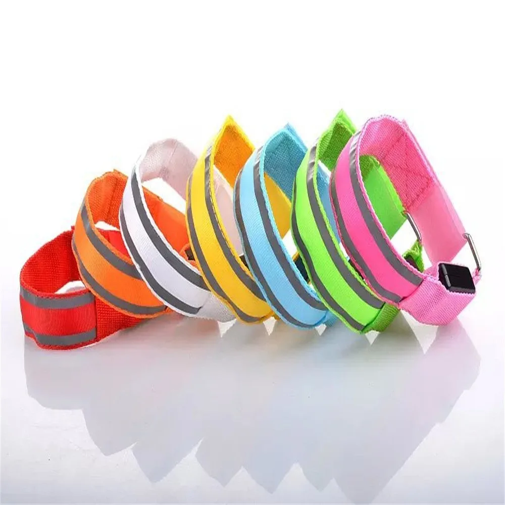 LED light band Reflective LED Light Arm Armband Strap Safety Belt For Night Running Cycling running led light Dropshipping