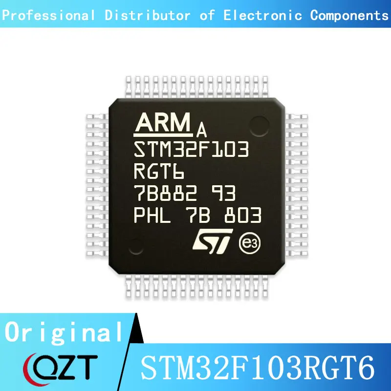 10pcs/lot STM32F103 STM32F103RG STM32F103RGT6 LQFP-64 Microcontroller chip New spot