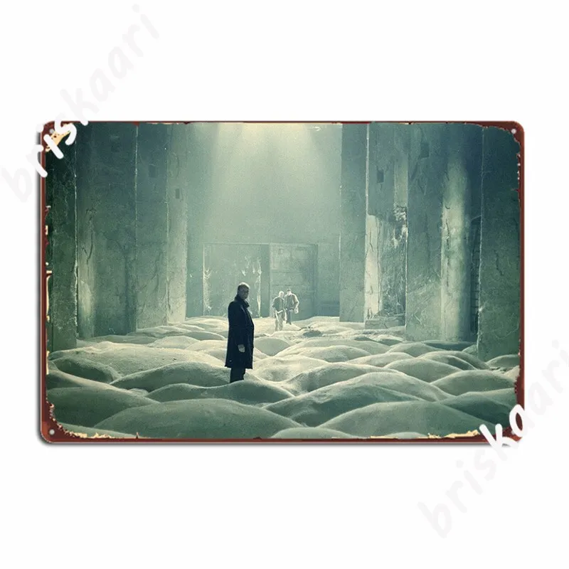 Tarkovskys Zone Poster Metal Plaque Club Bar Cave Funny Plaques Tin Sign Poster