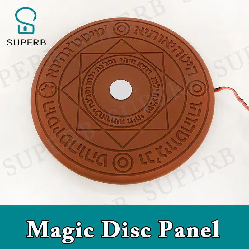 Superb room escape prop Magic disc panel put RFID card to light on the magic panel for escape game IC card prop escape RFID prop