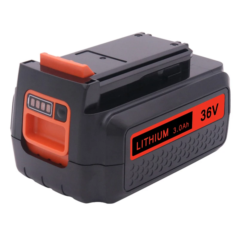 

2.0Ah 3.0Ah 36V Max Rechargeable Lithium Battery Compatible with Black & Decker 40V LBXR36 LBX2040 LBXR2036 LBX1540 LBX2540 Tool