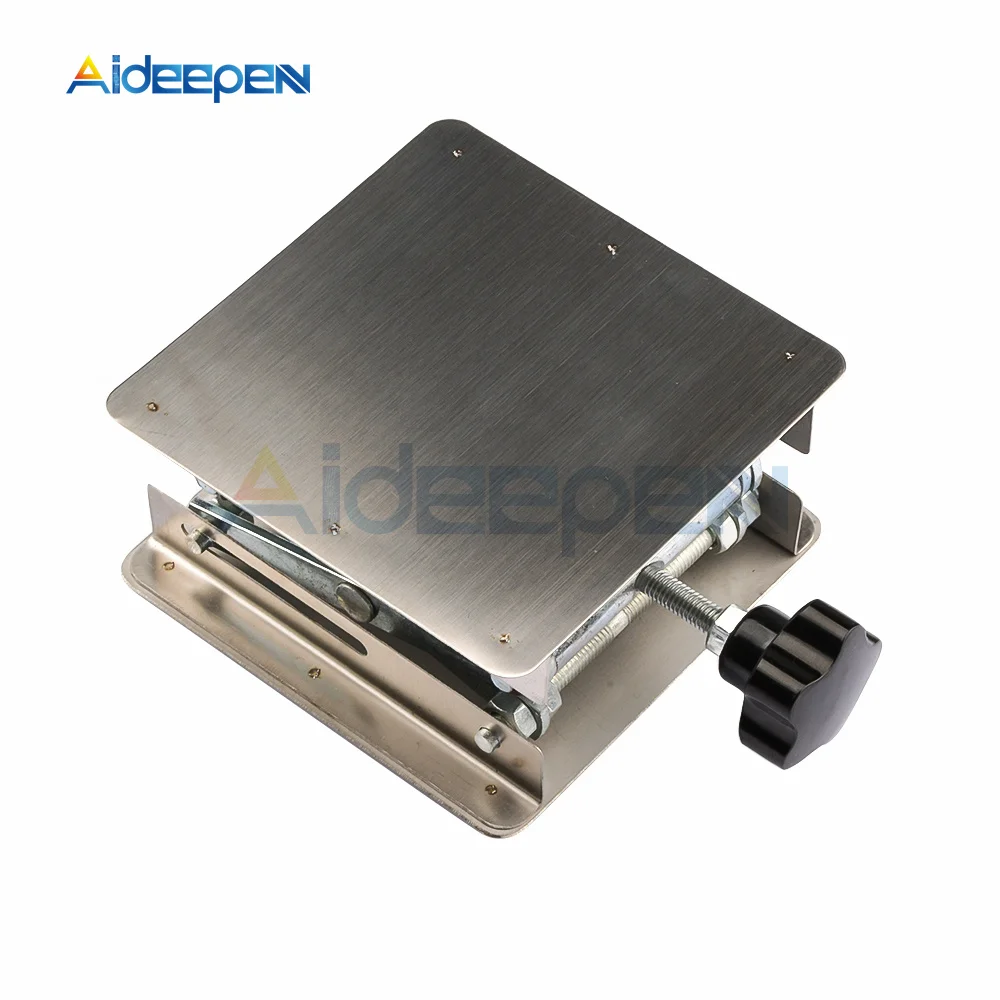 Aluminum Lifter Router Plate Table Woodworking Machinery Engraving Laboratory Lifting Stand Manual Lift Platform Carpentry Tools