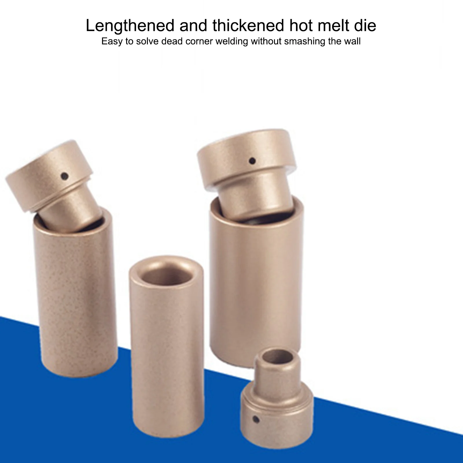 PPR Extended Die Head Lengthened and Thickened Hot Melt Die Head Welding Head Water Pipe Repair Tools 20/25/32mm Household