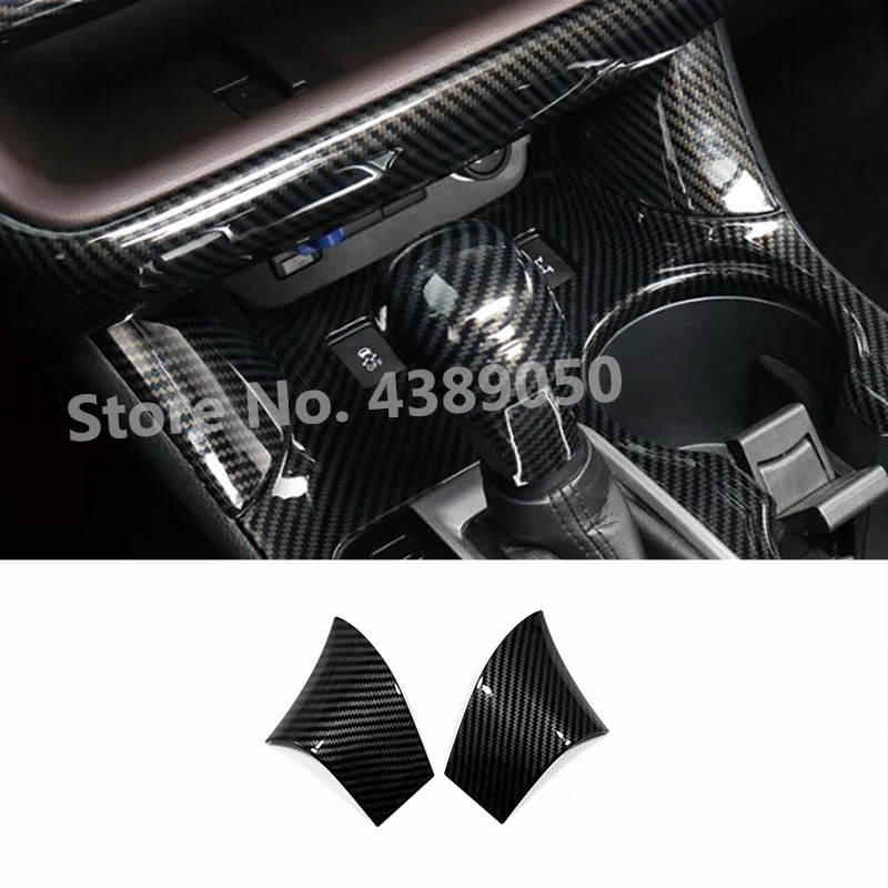 

2014 15 16 17 18 2019 Car Gear Shift Knob Frame Panel Armrest Patch Cover Trim Accessories ABS for Toyota Highlander Kluger