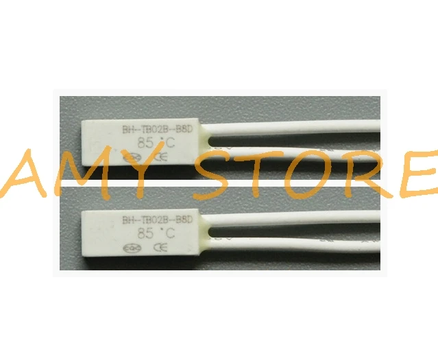 Termostato del commutatore di controllo della temperatura del protettore termico normalmente chiuso di 2pcs BH-TB02B-B8D NC