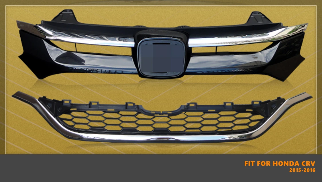 

Good Quality Car Front Bumper ABS Middle Grill Fit For Honda CRV 2015 2016