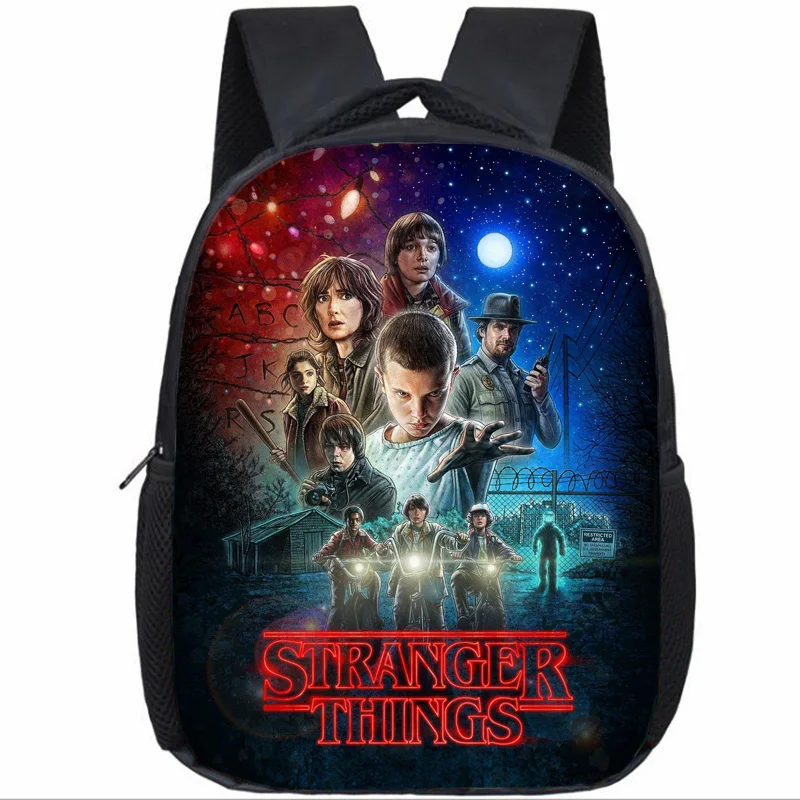 Practicality Backpack Children Kids Backpacks Stanger Things Kindergarten Bag Children Hot Sale Cute School Backpack