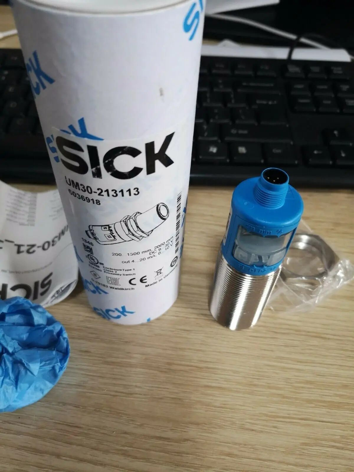 1PCS SICK corde TRASOAlfred GENSOR UM30-213113 UM30213113-NOUVEAU