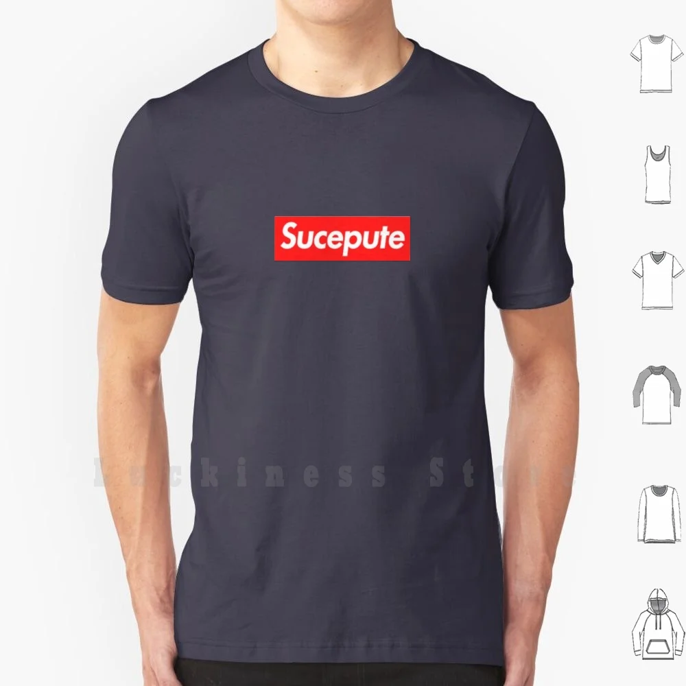 Classic Sucepute T Shirt Print For Men Cotton New Cool Tee Sucepute Alkpote Vald Megapute Rap Sucks Damso Brussels Paris