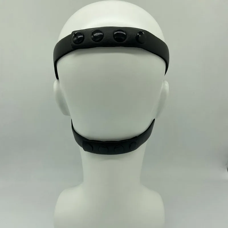 Mixed Color Detachable Nose Oxygen Dog Mask with Tongue for Men Women BDSM Puppy Cosplay Dog Slave Flirt Erotic Costumes view 6