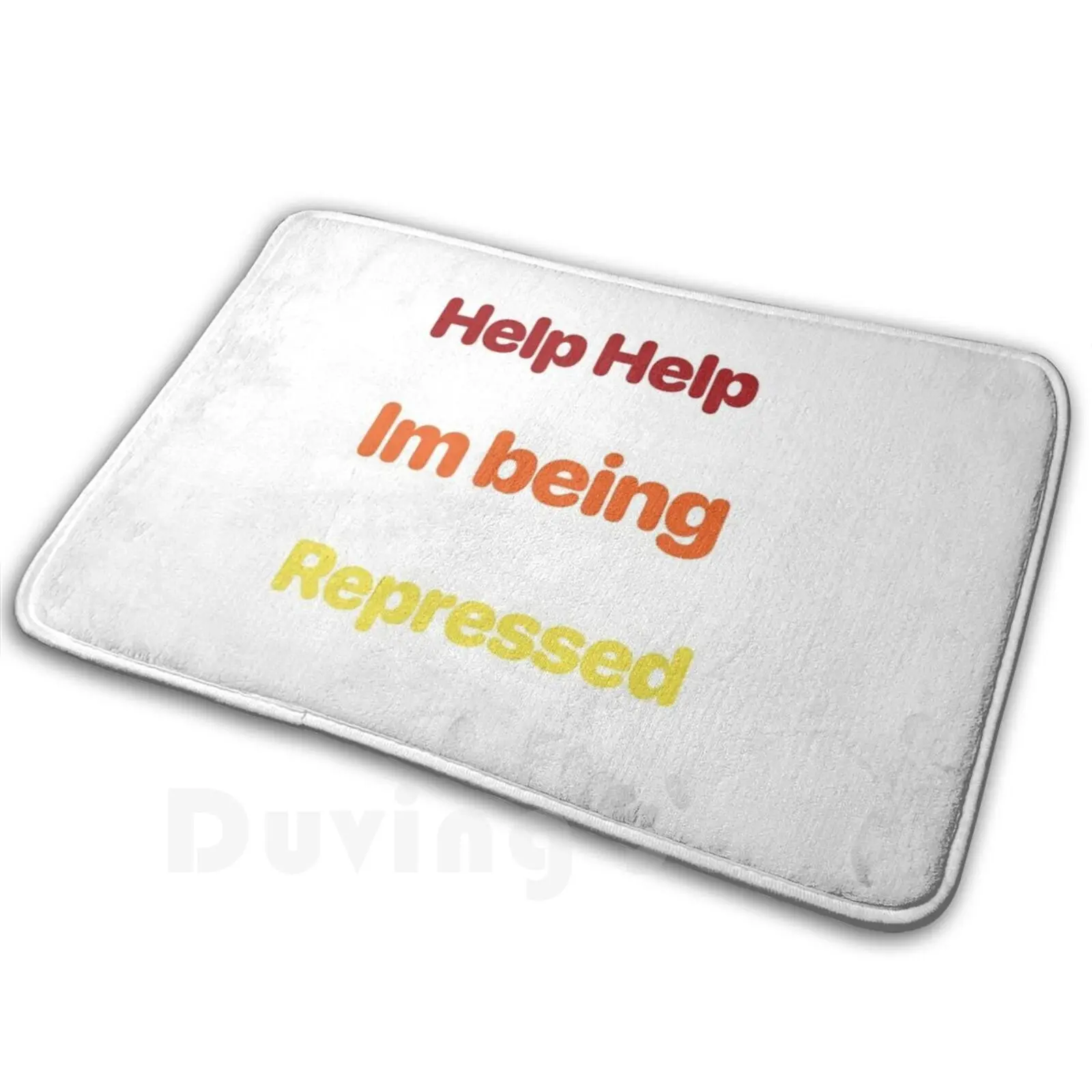 Help Help Im Being Repressed Mat Rug Carpet Anti-Slip Floor Mats Bedroom And The Holy Grail Monty