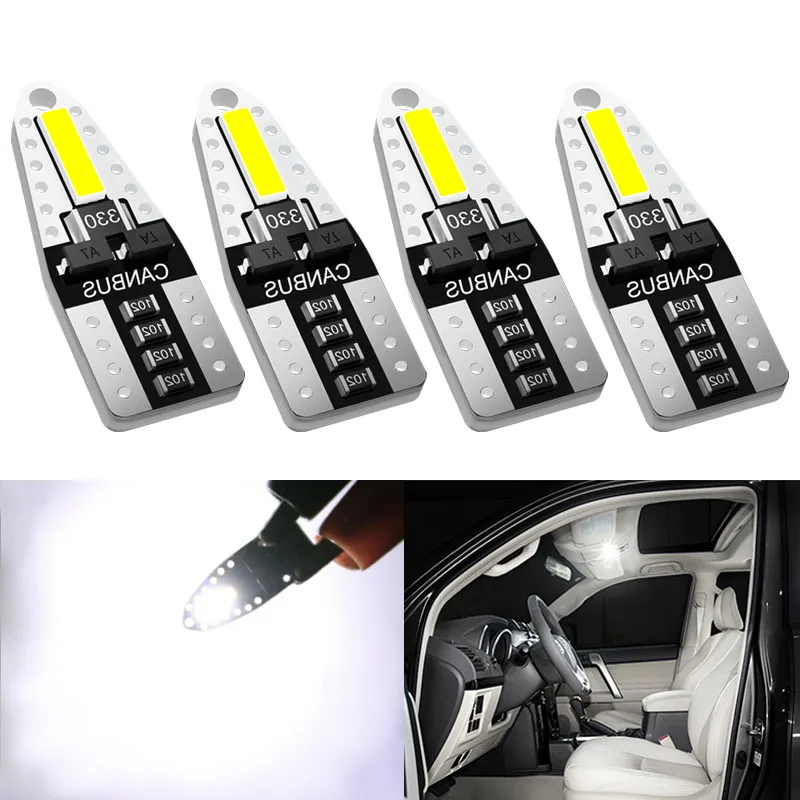 

T10 W5W Car LED Bulb For Ford Focus 2 3 Fiesta MK2 MK3 Mondeo MK4 Fusion Ranger Interior Dome Light Trunk Lamp Parking Lights