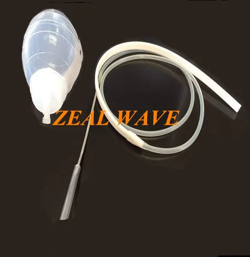 Pet Cat Dog Abdominal Fluid Drainage Tube Negative Pressure Drainage Ball Animal Dialysis Tube Set Puncture Needle Retainable