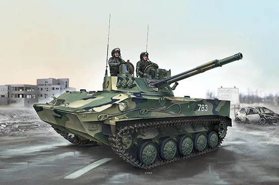 BMP-4 전술 보병전투차량 모형 키트 Trumpeter 09557: 1/35 스케일로 경험하는 진정한 전차의 정수