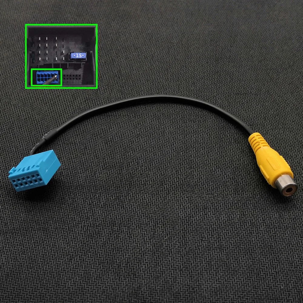 12Pin Автомобильная камера заднего вида RVC, Кабель-адаптер для Volkswagen Golf VI Jetta 5 6 MK5 MK6 Passat B6 Touran Tiguan с MIB RCD330