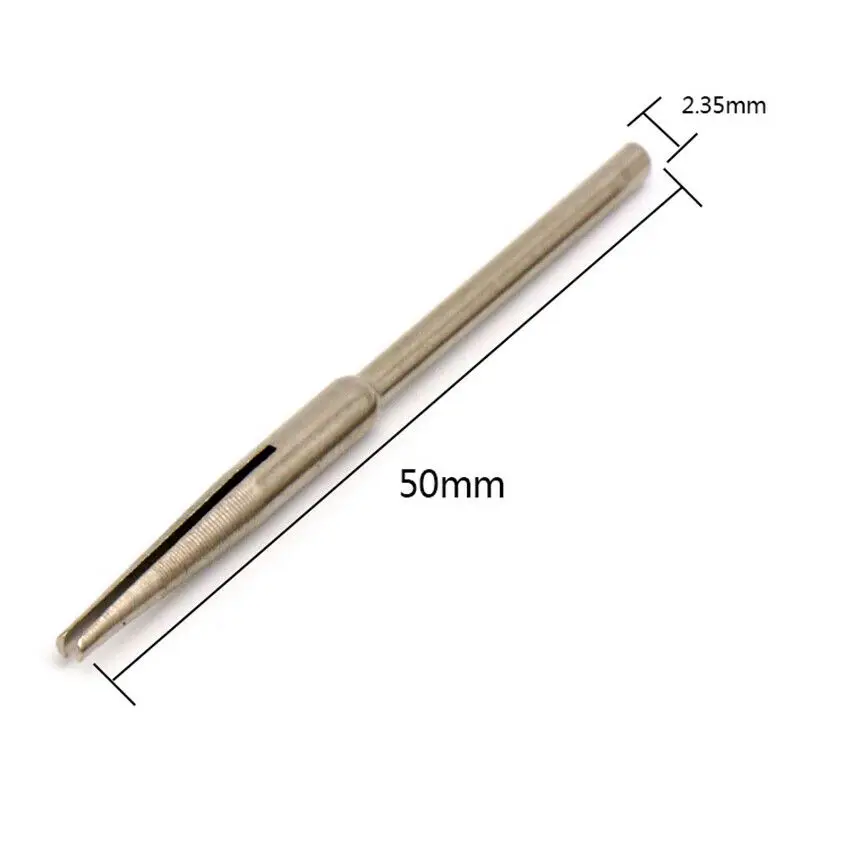 3Pcs Split Opspandoorns Schuurpapier Klem Kit 3/32 ''Shank Tapered & Straight Schurende Houder Clip Voor Rotary Tool Elektrische grinder