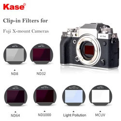 Kase Clip-in CMOS Filter for Fujifilm X-Mount Camera X-T4 X-T3 X-T30 X-PRO3 X-H1 etc (UV / Neutral Density ND / Light Pollution)