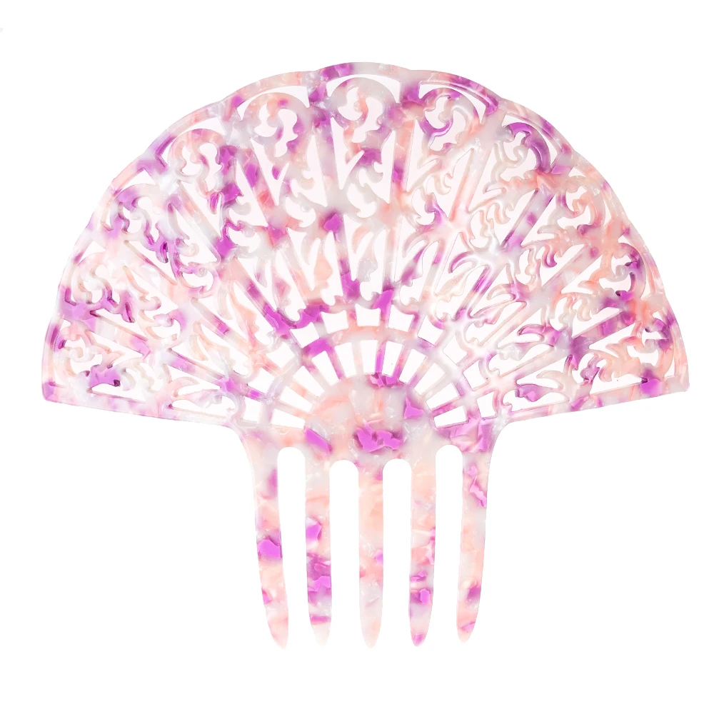 Classic Hair combs for women Acetate hair accessories combs Tortoiseshell hair jewelry Vintage hairpin Flamenco dancers comb