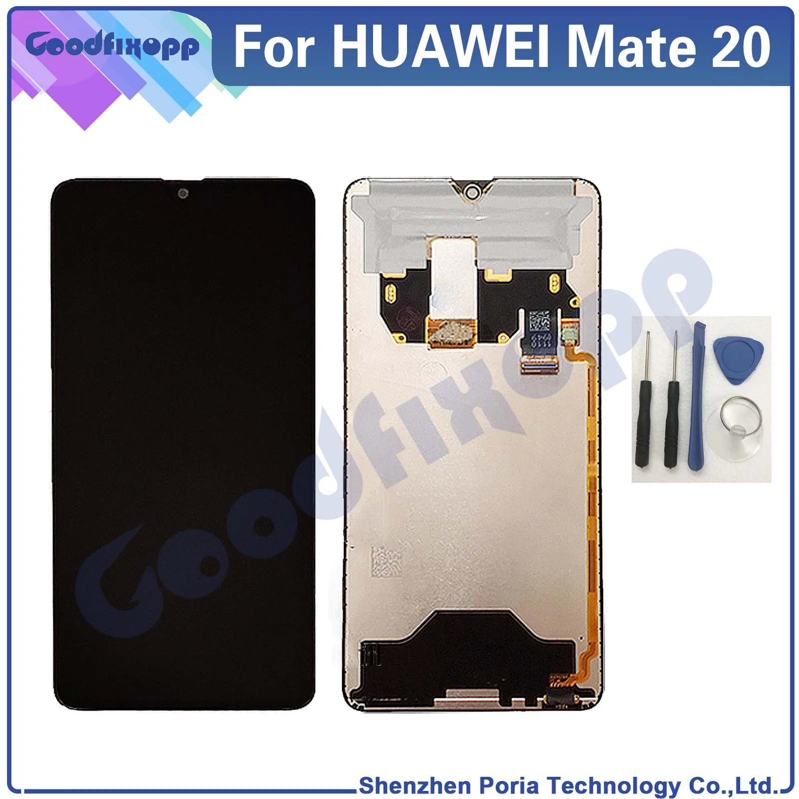 For HUAWEI Mate 20 HMA-TL00/L29/L09/AL00 LCD Display Sensor Touch Screen Digitizer Assembly LCD Touch Screen For HUAWEI Mate20
