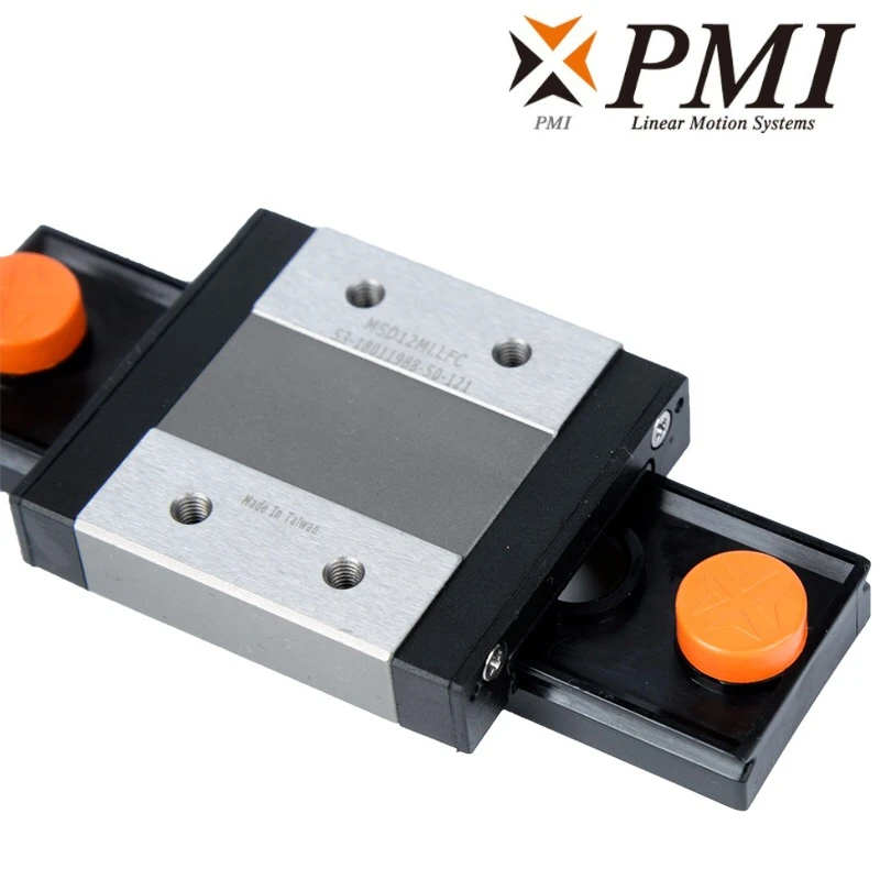 PMI Mini Edelstahl-Blockwagen MSC9M MSC12M MSC15M MSC9LM MSC12LM MSD9M MSD12M MSD7LM MSC12R‑250mm Linearführungsschlitten – Detail 8