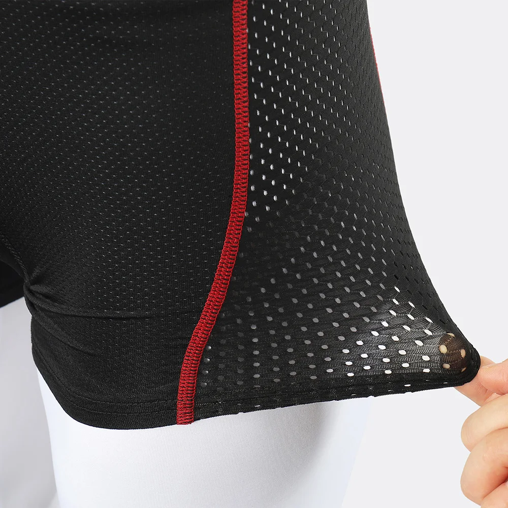 ARSUEXO Upgrade Cycling Underwear Pro 3D Gel Pad Mountain Bike MTB Shorts Shockproof Road Bicycle Underpants Breathable 001C