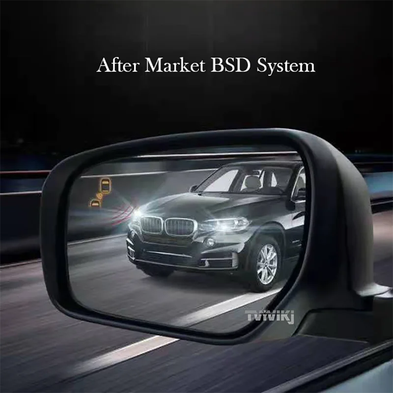 Zijspiegel blauw glas lens met dode hoek licht voor hyundai elantra 2021 2022 groothoek uitzicht anti glare auto