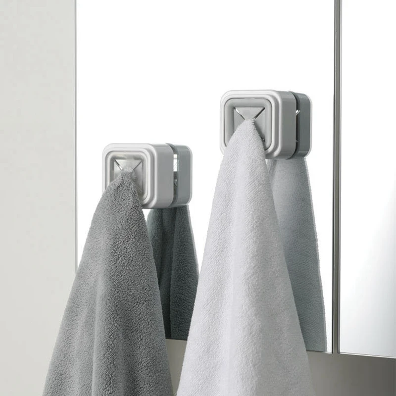 Towel Hook Kitchen Storage Towel Clip Aprons Storage Plug Strong Suction Wall Sucker Hanger Rack Bathroom Decoration