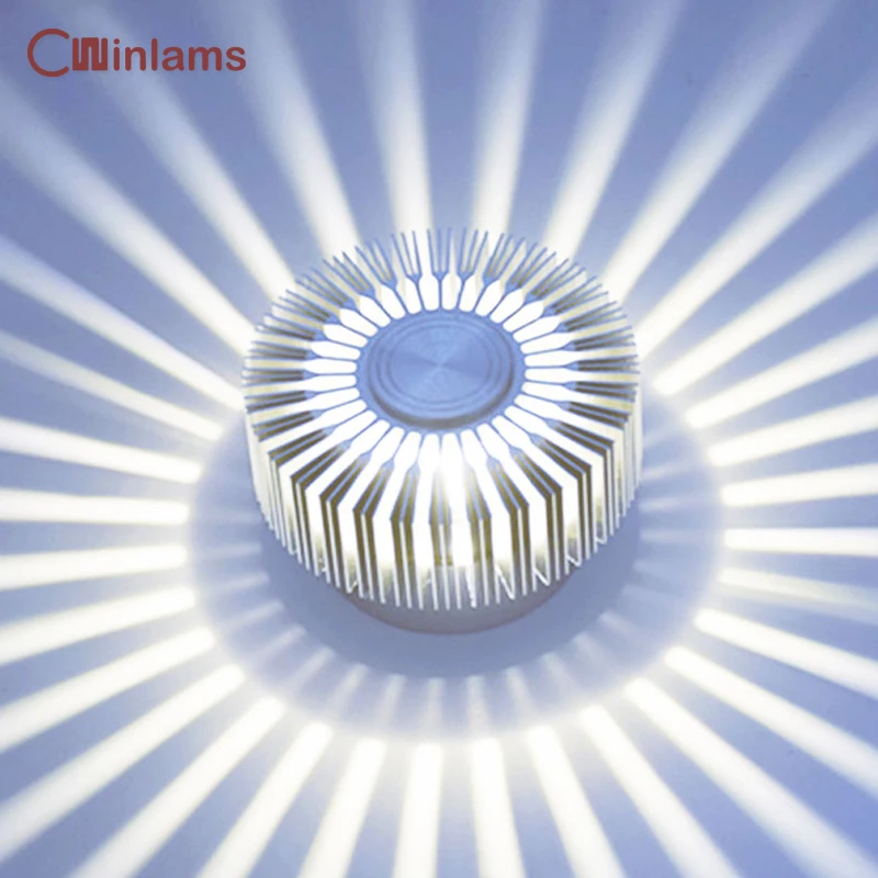 Sunflower Wall Lamp Modern LED Lighting  For Indoor Decoration Corridor Aisle Restaurant  AC85-265V