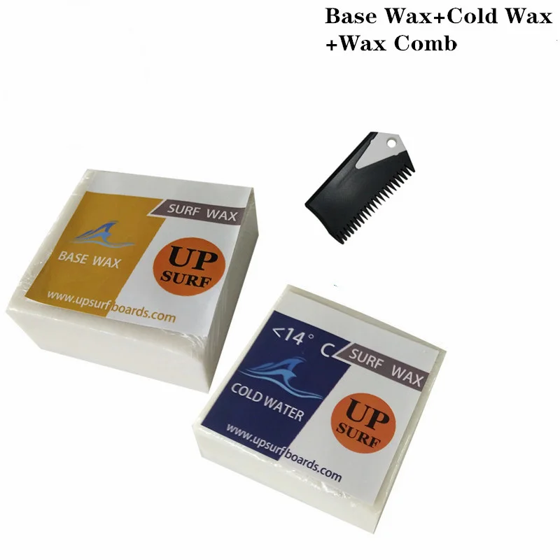 Surfboard Base Wax+cold/warm/Tropical/cool wax Water Wax and surf wax comb with fin key natural surf wax