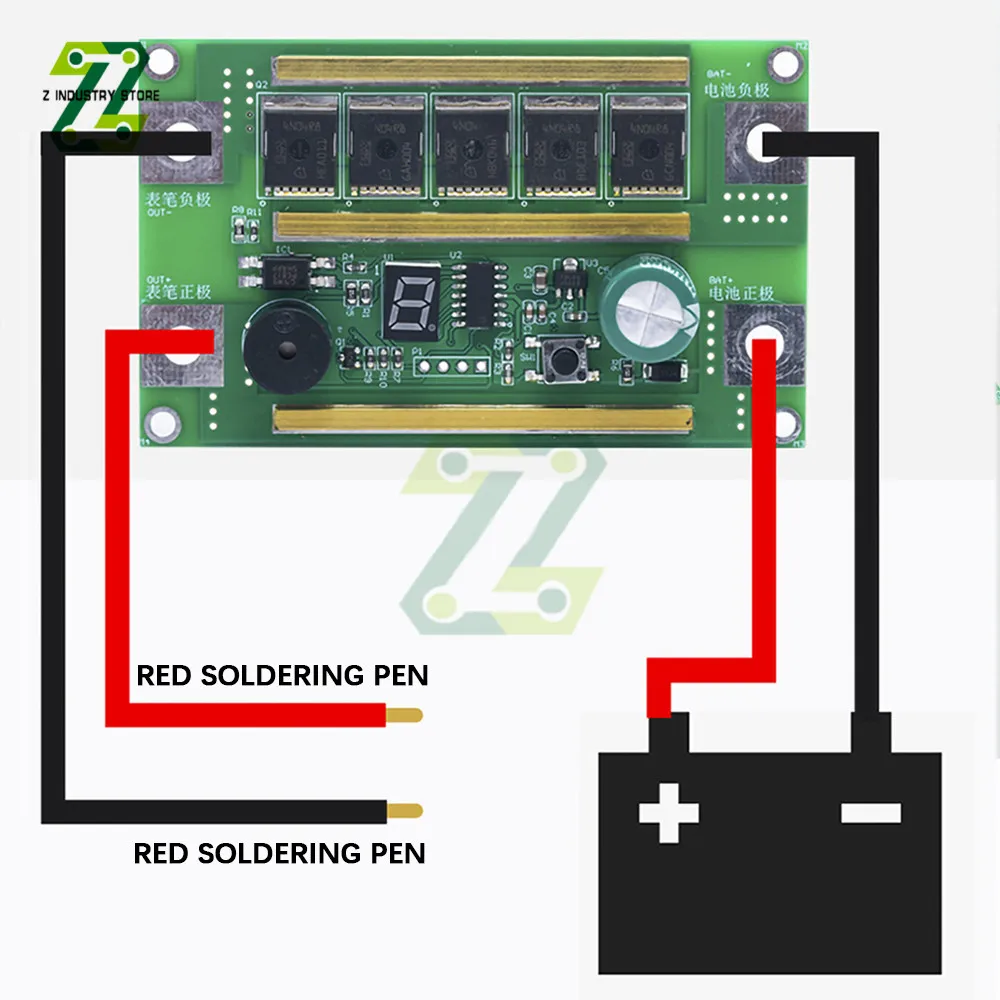 18650 DIY Portable 12V Battery Storage Spot Welding Machine PCB Circuit Board Welding Equipment Spot Welders Pen