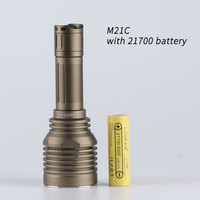 Convoy M21C SST40 SFT40 KW CULPM1.TG XHP70.2 XHP70.3 21700 flashlight,torch light,with 21700 battery inside