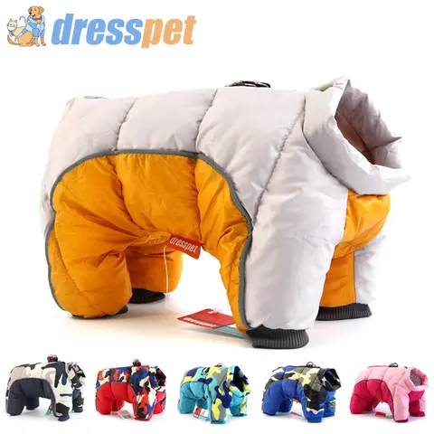 Winter Pet Dog Jacket Waterproof Small Dogs dresspet