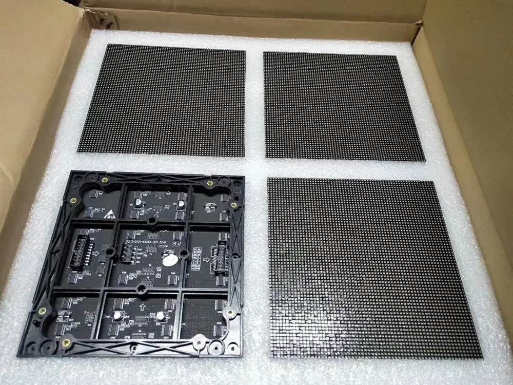 Led Panel P3 Indoor Winkelcentrum Adverti Led Display Kleine Module Matrix 64X64 Pixels Hoge Resolutie Hub75 Screen