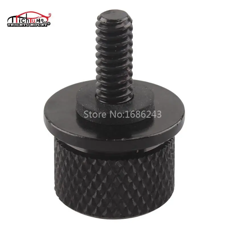 Aluminum Rear Fender Passenger Seat Bolt Screw Black For Harley Sportster XL 883 1200 Dyna Softail Touring Hardware Accessories