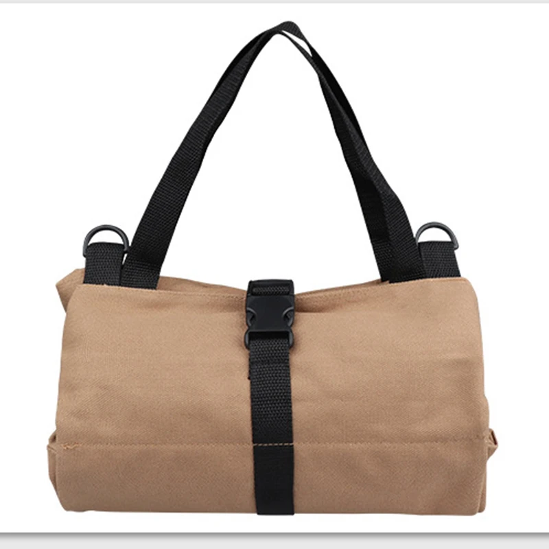 Multifunction Canvas Hand Tool Storage Carry Bag Portable  Screwdriver Tool Bag Toolkit Metal Hardware Parts Organizer