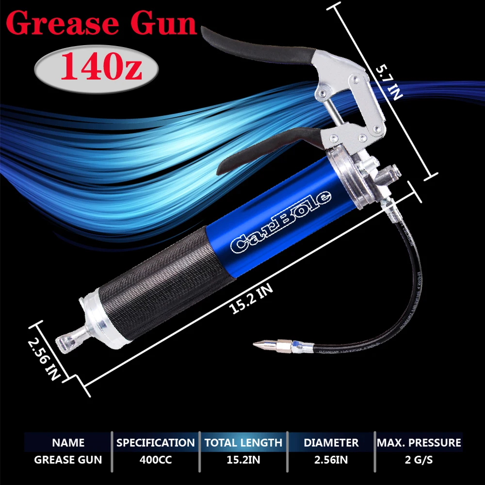 6000 Psi Grease Gun Pistol Grip w/ 18