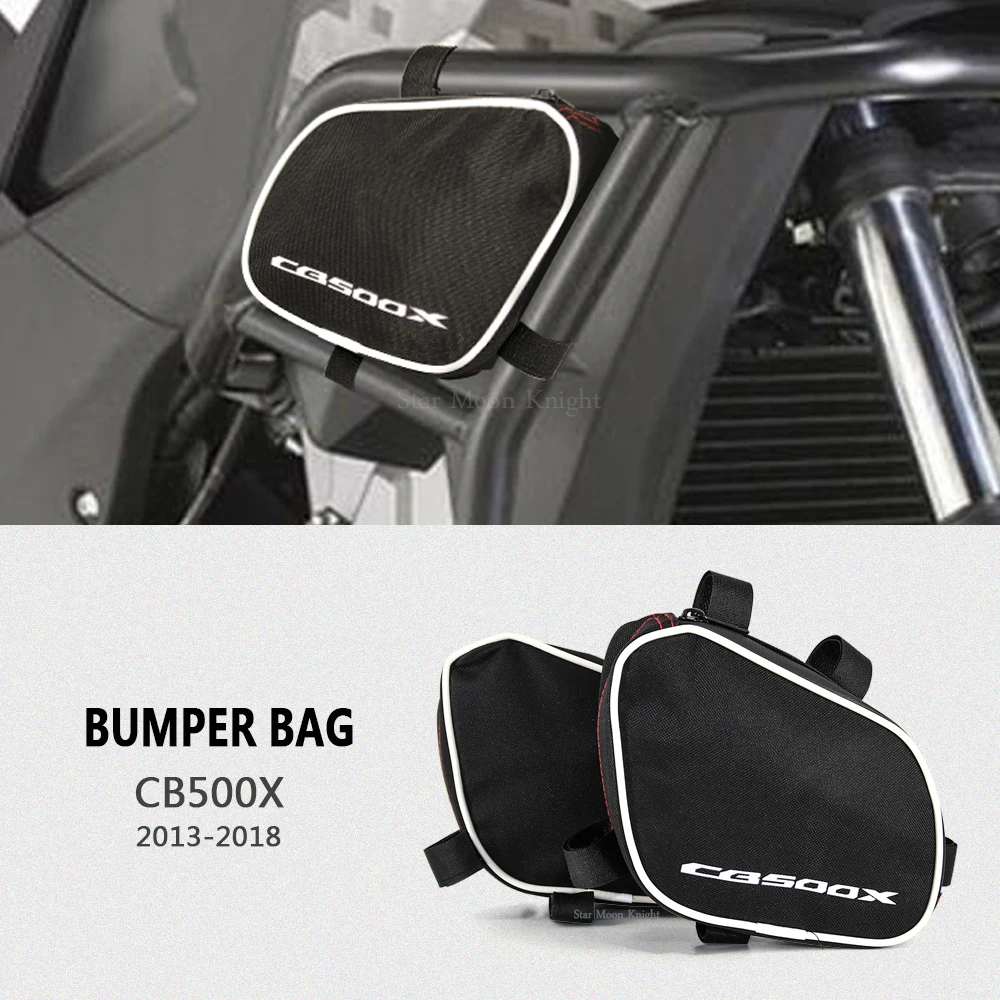 Motorcycle Frame Crash Bars Waterproof Bag Bumper Repair Tool Placement Bag For Honda CB500X CB 500 X 2013 - 2018 2017 2016 2015