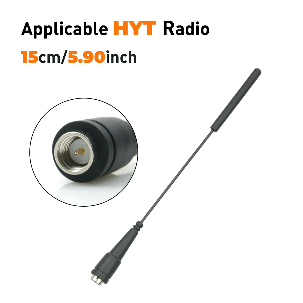 

15cm GPS Antenna UHF 400-520 Mhz for Hytera HYT PD-660 PD-680 Digital Two Way Radios